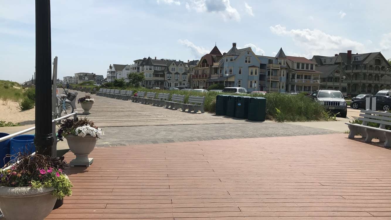 Ocean Grove Boardwalk Northmost End