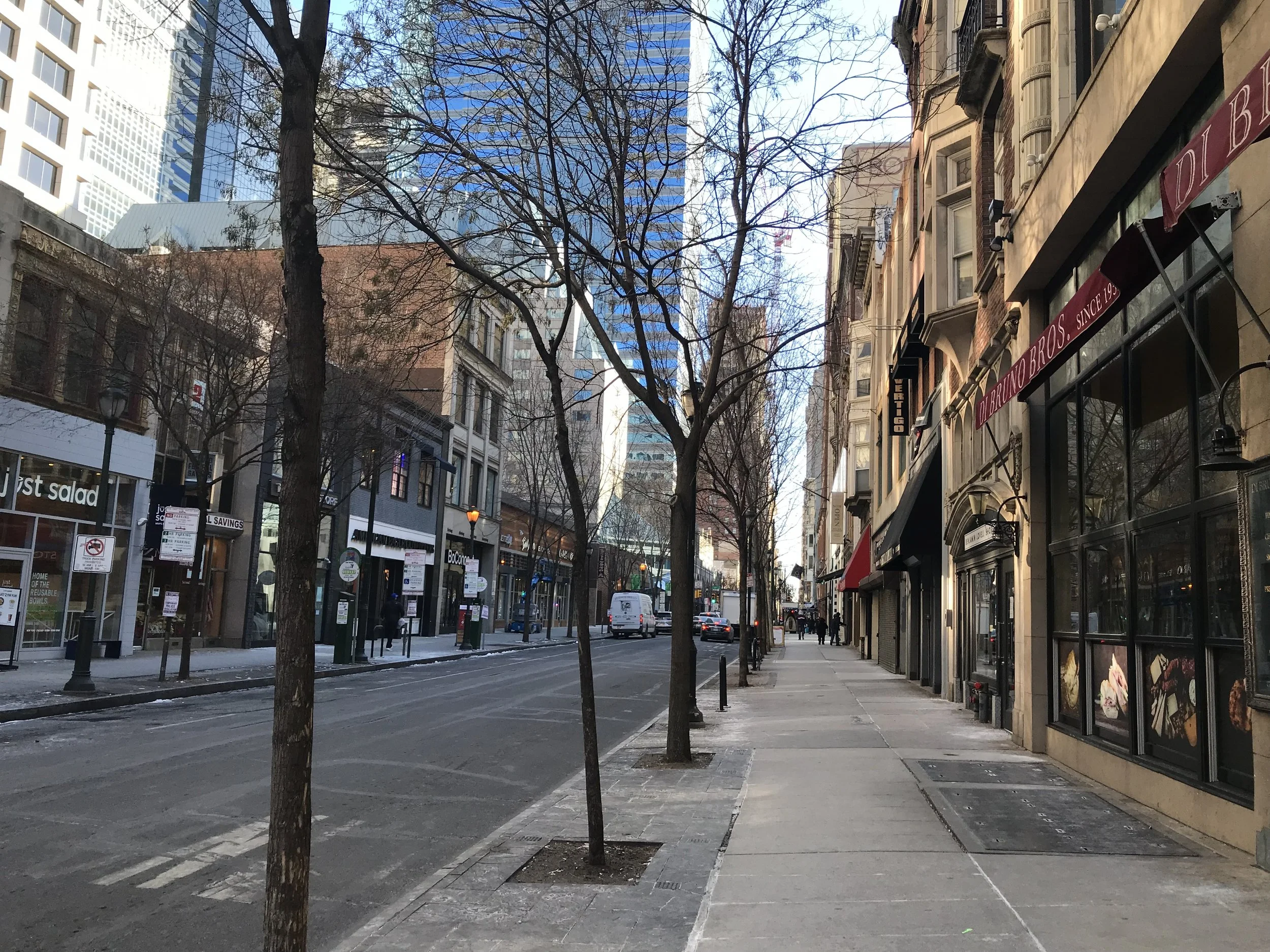 Philadelphia - Walnut Street shopping