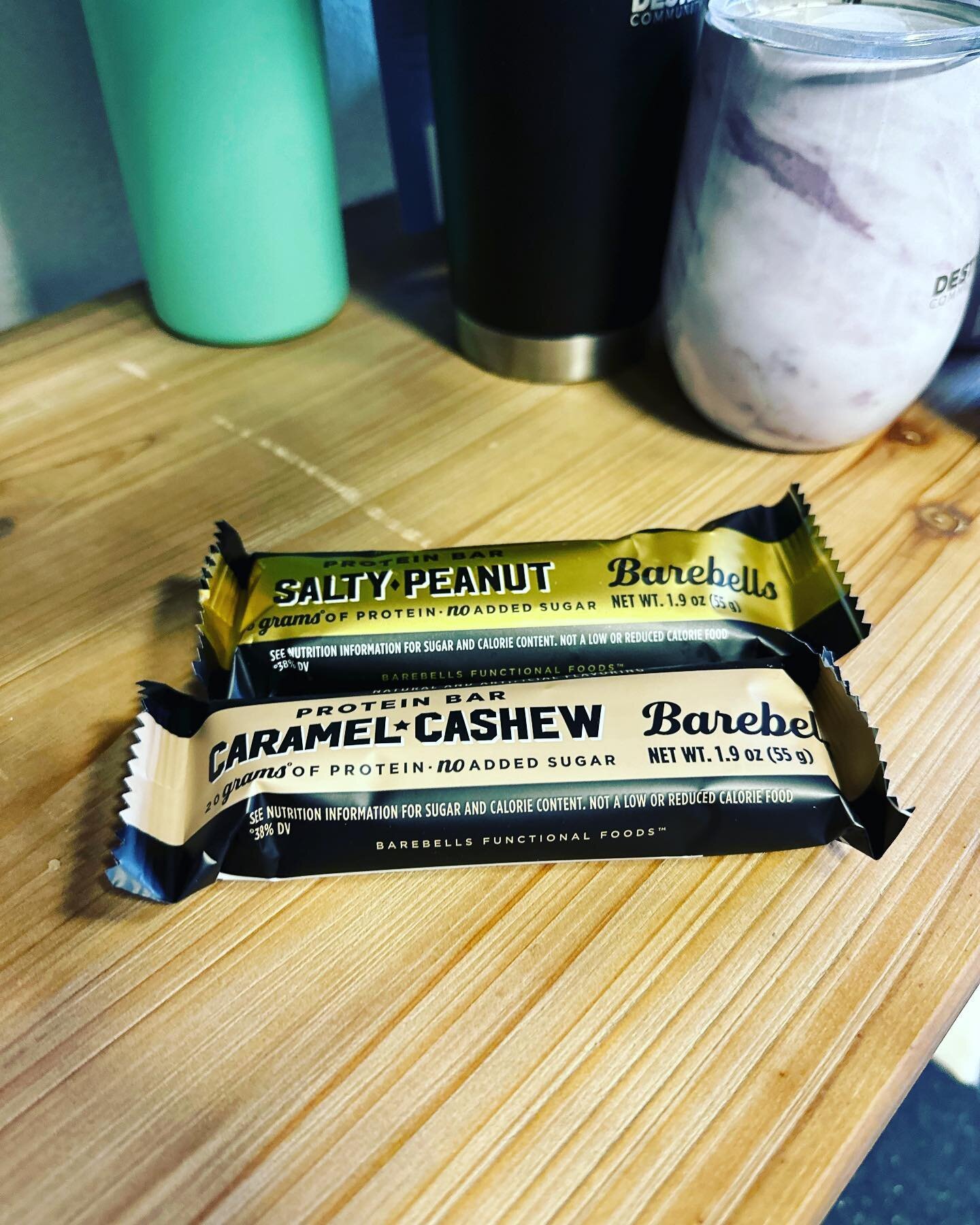 🚨New fueling option!!🚨 Meet our new Barebells Protein Bars! We have four different flavors for your refueling needs! Beat the Hangry post wod feels and have one of these on hand for a post workout snack instead of stopping for fast food on your way