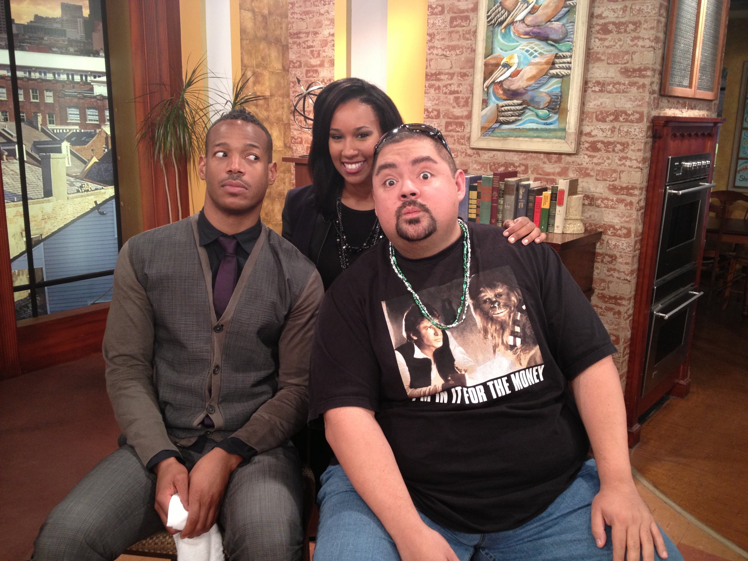 Actor Marlon Wayans & Comedian Gabriel Iglesias (2014)