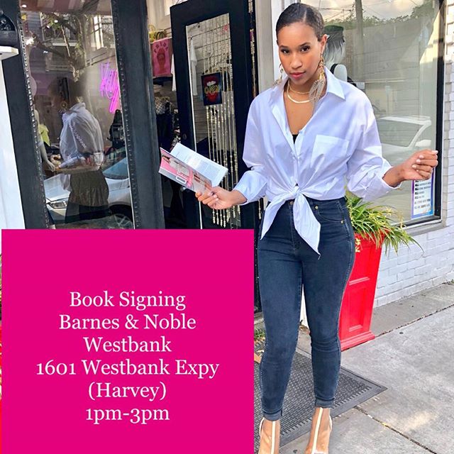 Imma let y&rsquo;all finish making your weekend plans but I&rsquo;m signing books at the Westbank Barnes &amp; Noble Saturday from 1pm-3pm
Or order your copy ShebaTurk.com #offair