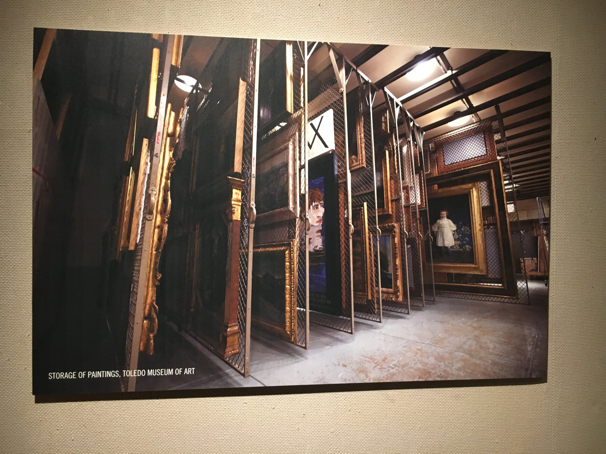 Painting Storage, Toledo Museum of Art