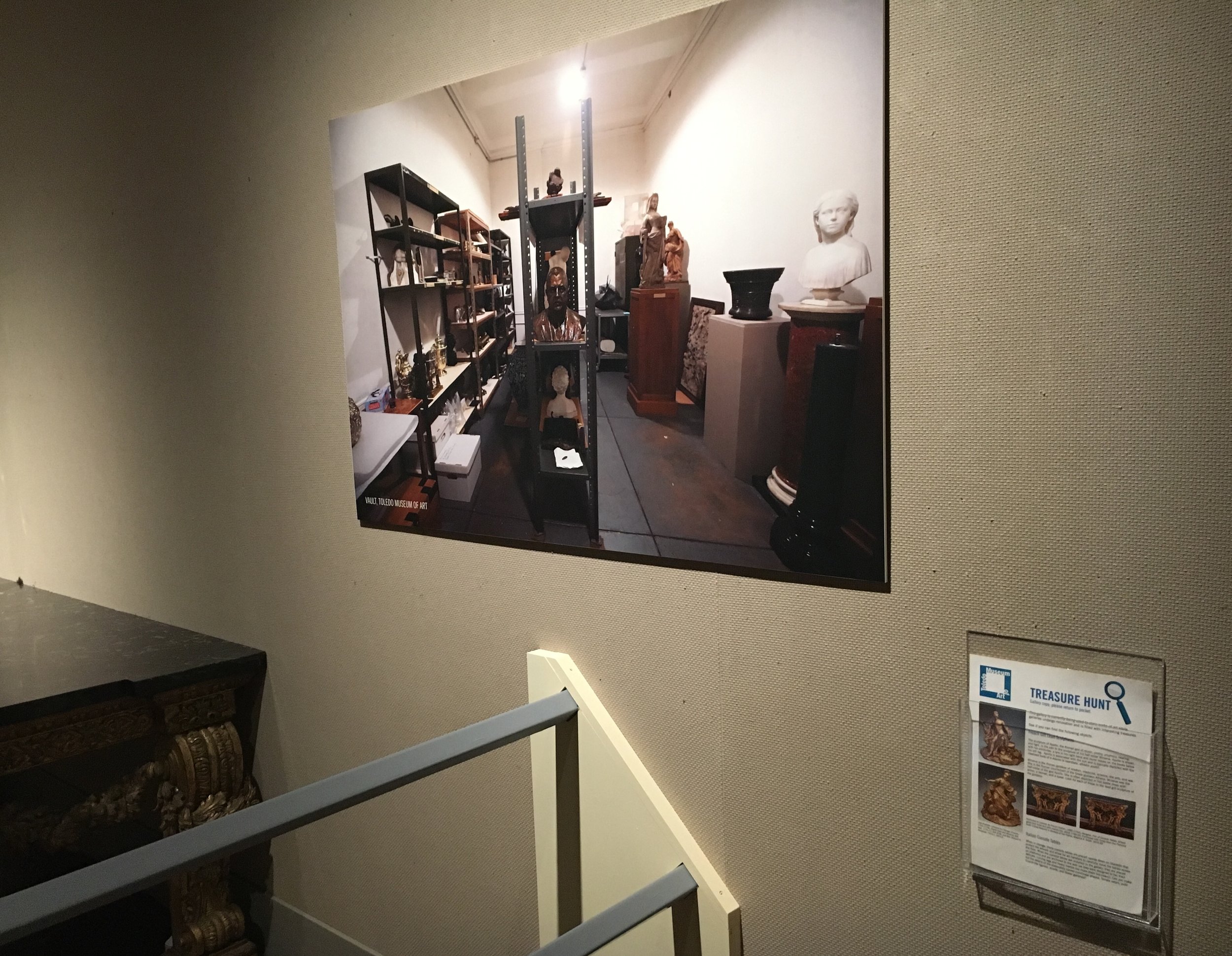 The Vault, Toledo Museum of Art + Treasure Hunt for Visitors