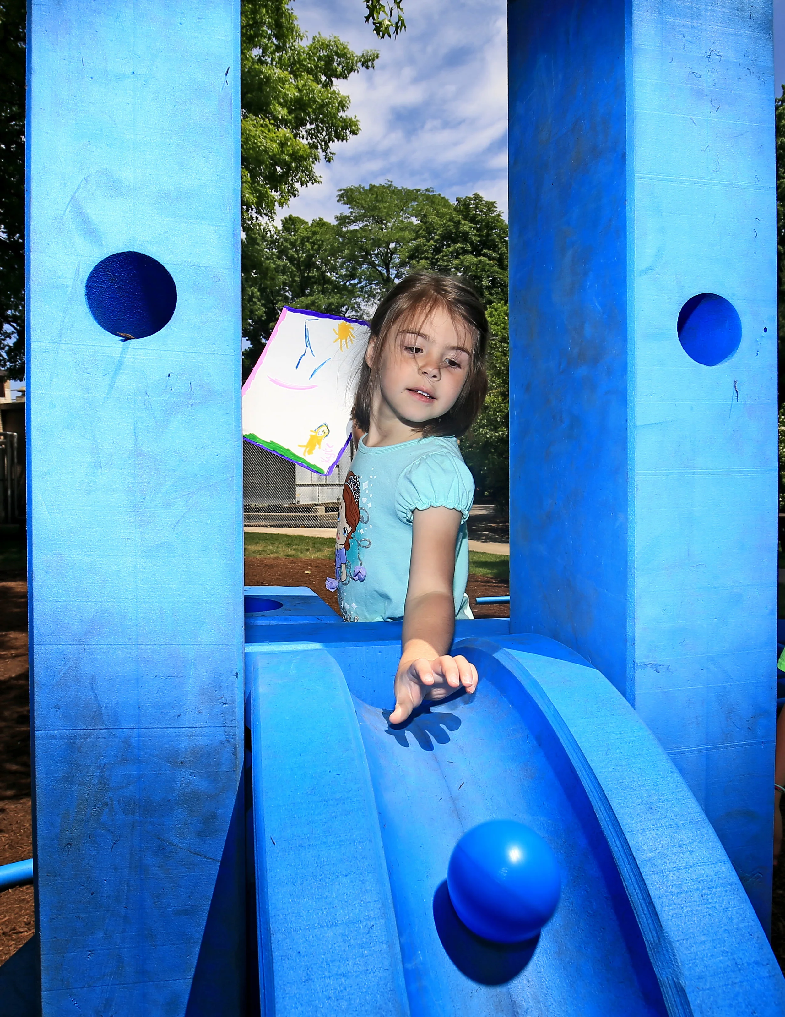 Chutes were a favorite construction