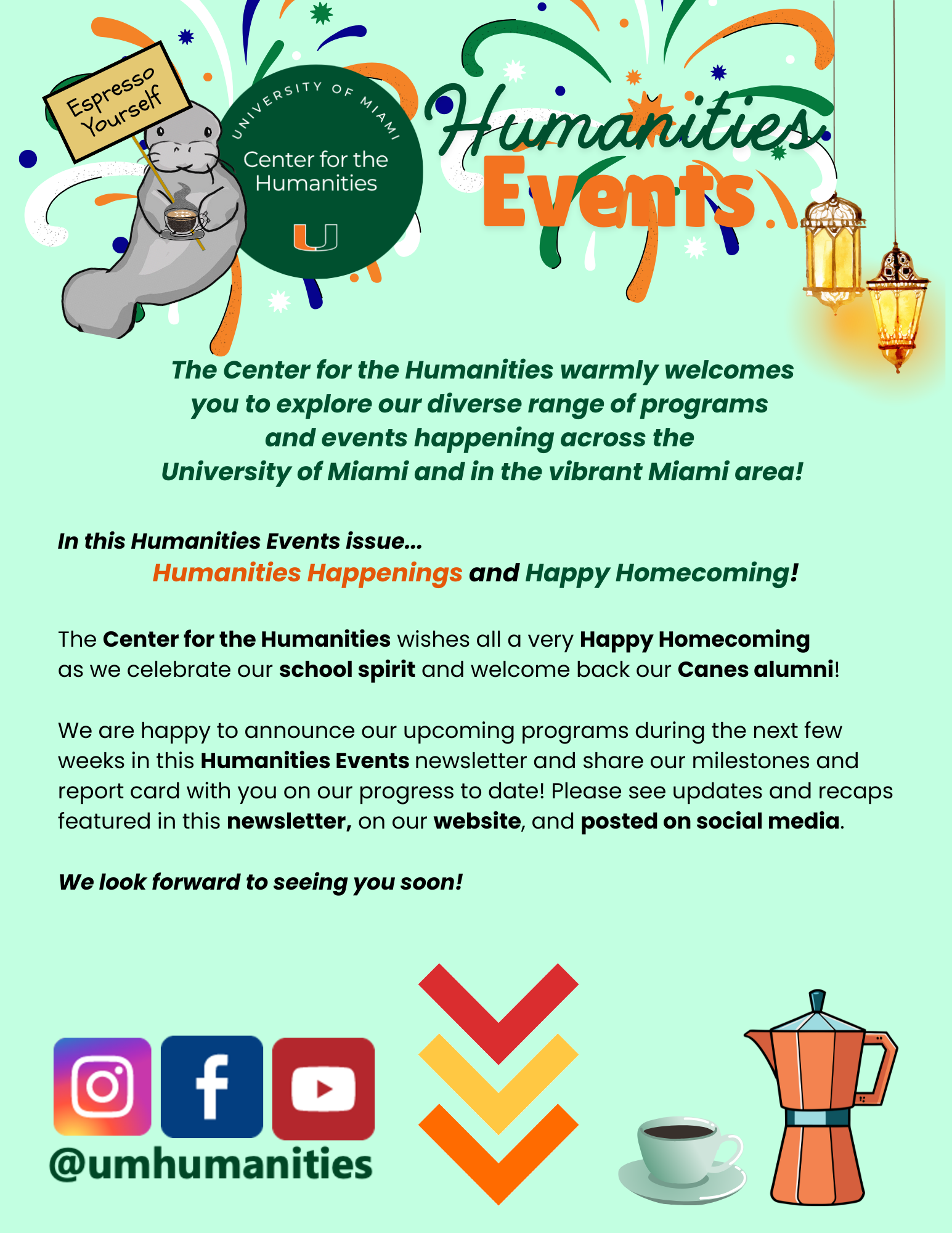 Humanities Events | Newsletter | Wed., Nov. 5, 2025