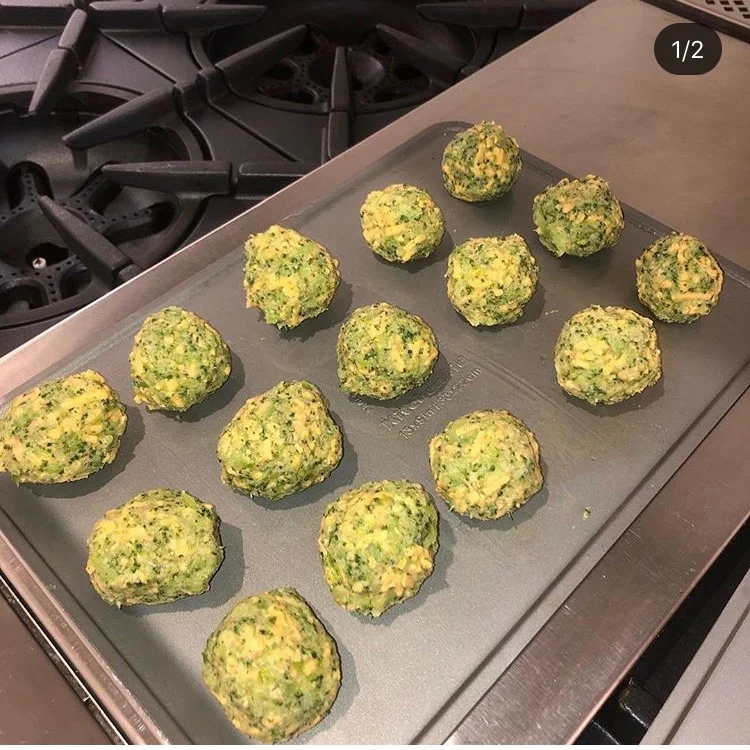 Broccoli Cheddar bites