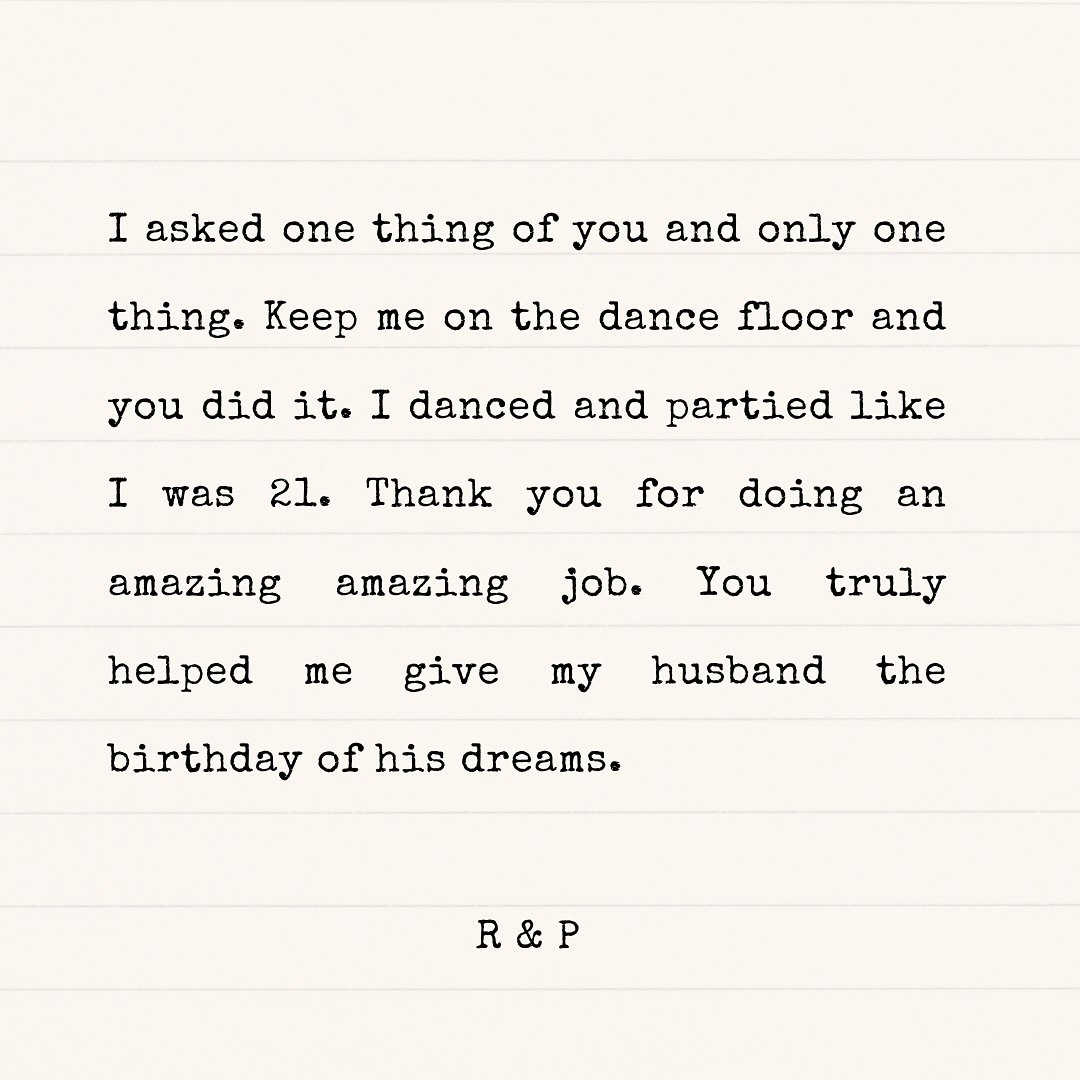 🕺Dance like your dreams have come true. 💭
.
And it’s ok, go ahead and ask us for more than “one thing.”
.
.
.
#soundnation #dj #40thbirthday #oldschoolhiphop #growingupinthe90s