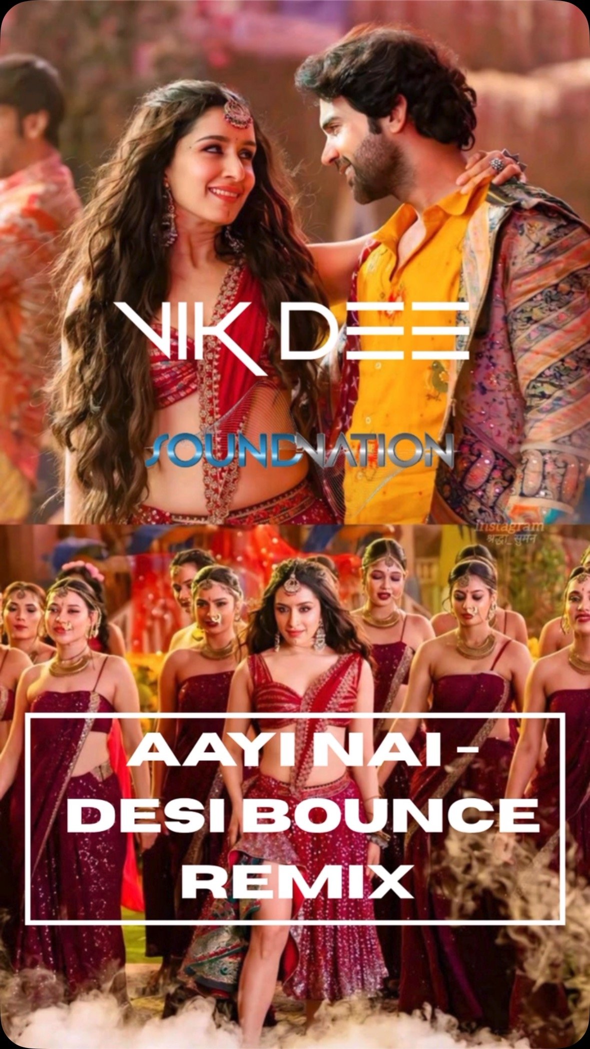 New New on Fire 🔥🥵. Bounce to this. Out now on Youtube. Link in bio @vikdee #soundnation #bollywoodremix #youtube #aayinai #stree2