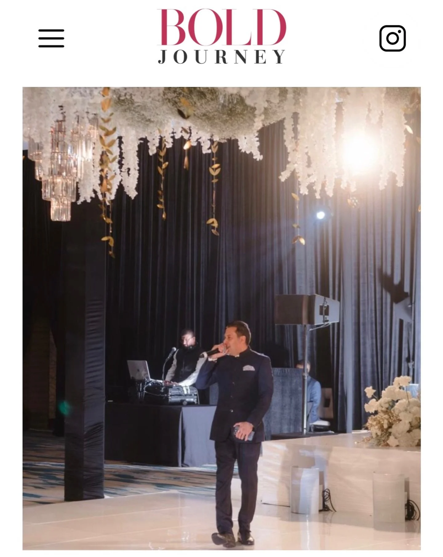 @boldjourneymag reached out to me and wanted to know where I get my Champion Mindset 💪 from to stand in front of a crowd doing what I do. So, I told them my story of how DJ&rsquo;ing influenced and built my self-esteem. 👏
.

🔗Link in Bio ! 

.
.
.