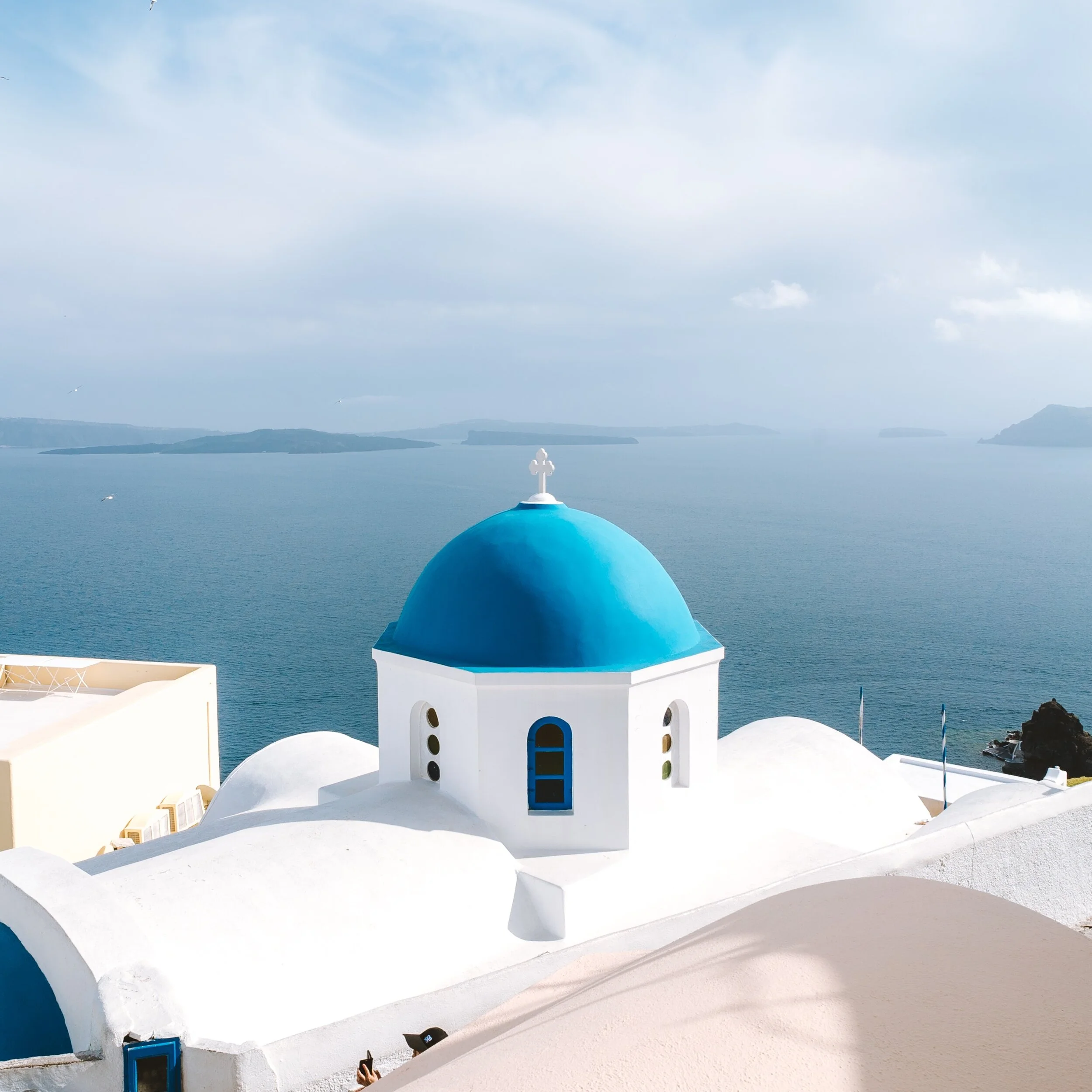 Santorini Photo by Valdemaras D. from Pexels