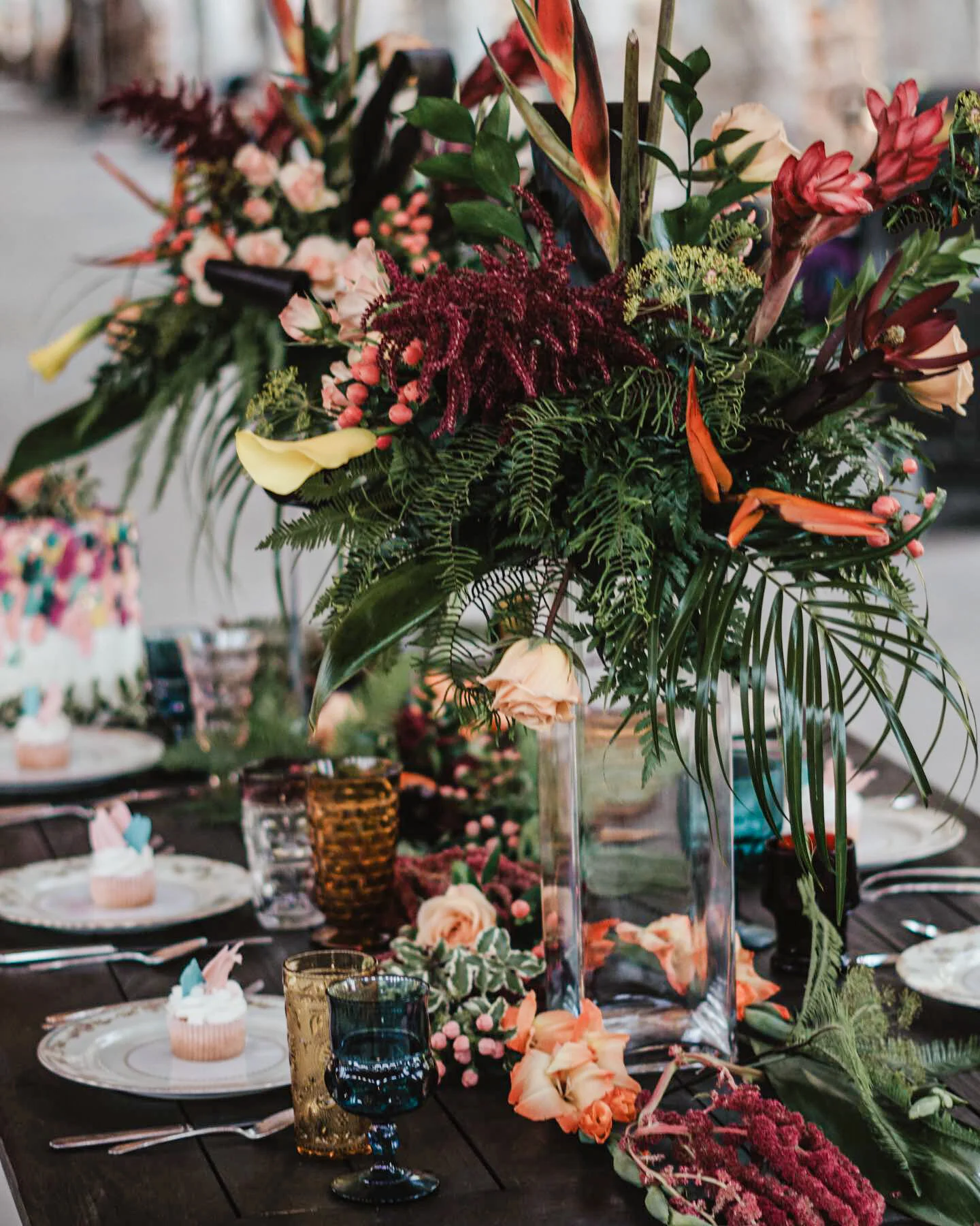 Tropical Table Setting