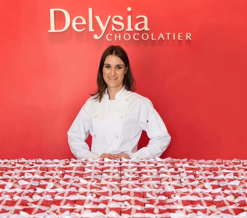 Nicole Patel, Owner and Chief Chocolatier at Delysia 