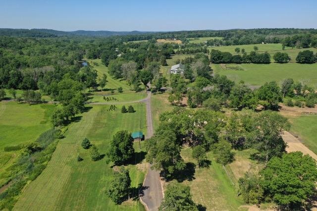 Overhead View of Farm