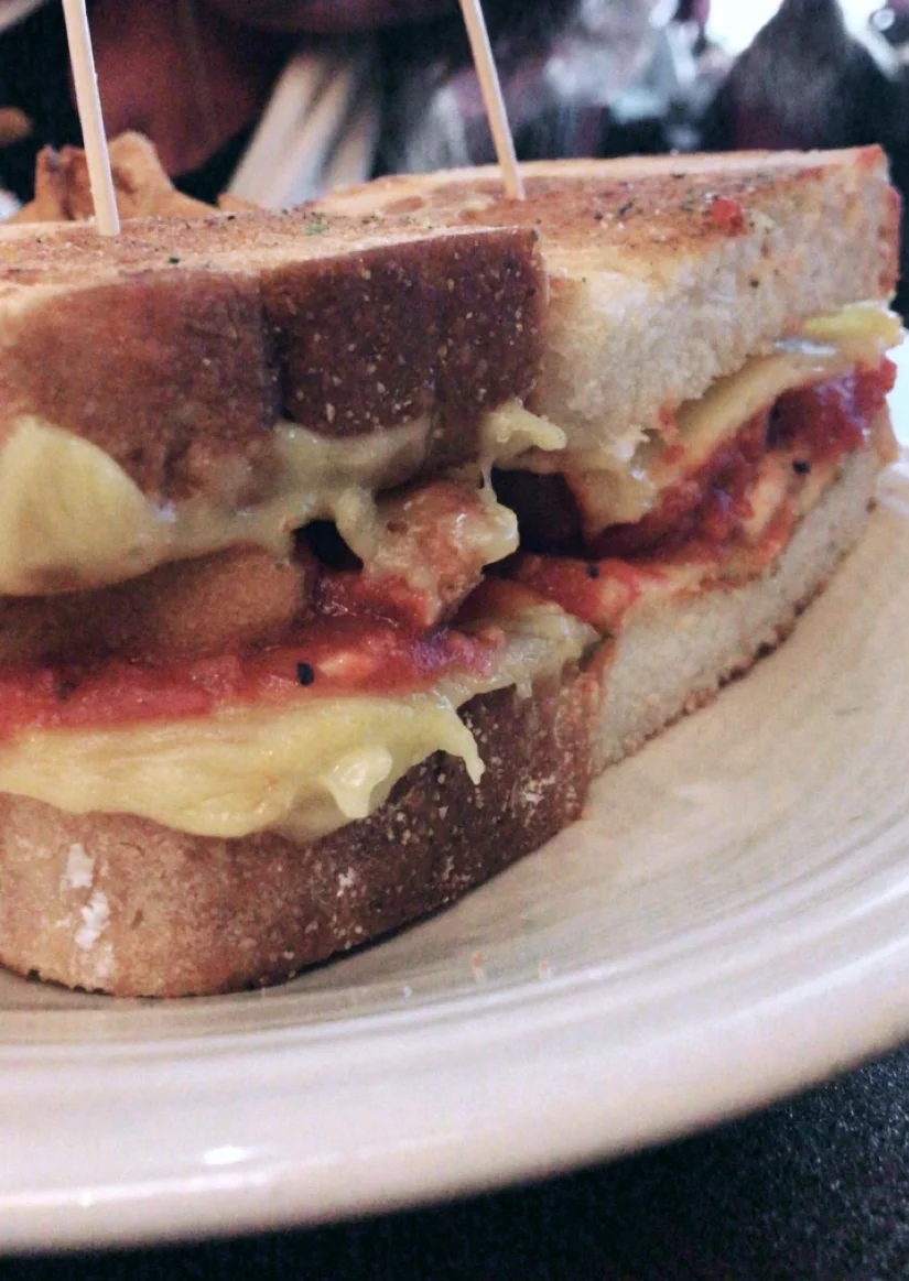 Vegan version of the Parma, Italy at Melt