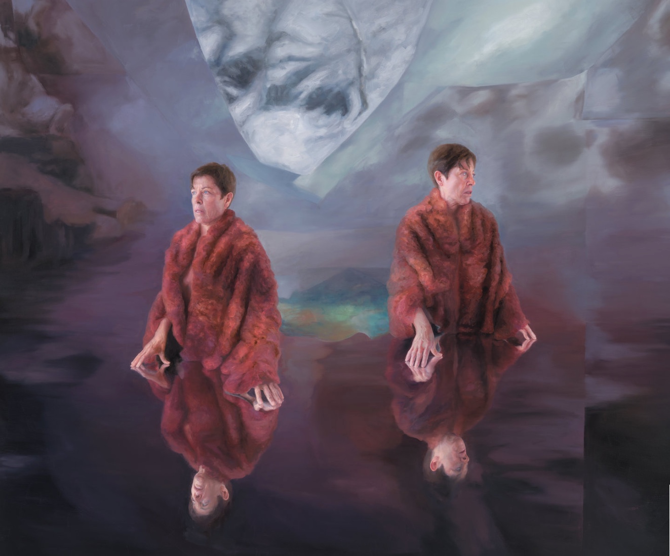 Hell's Valley #9 oil on canvas 72" x 88" (click to enlarge)