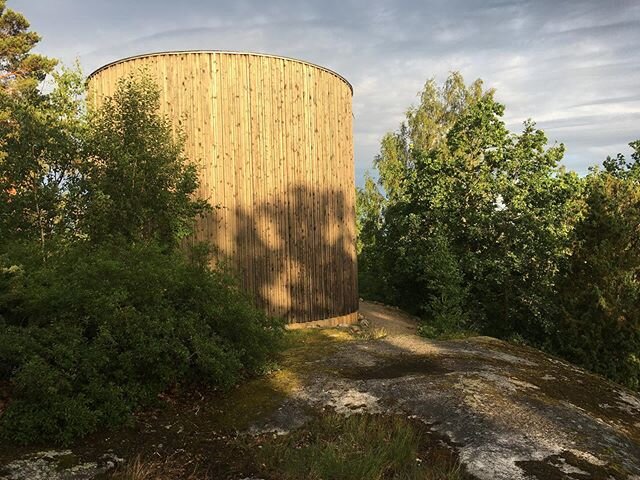 Last night in Sweden! It was a long productive and interesting evening. Who knows what&rsquo;s going on inside this building?