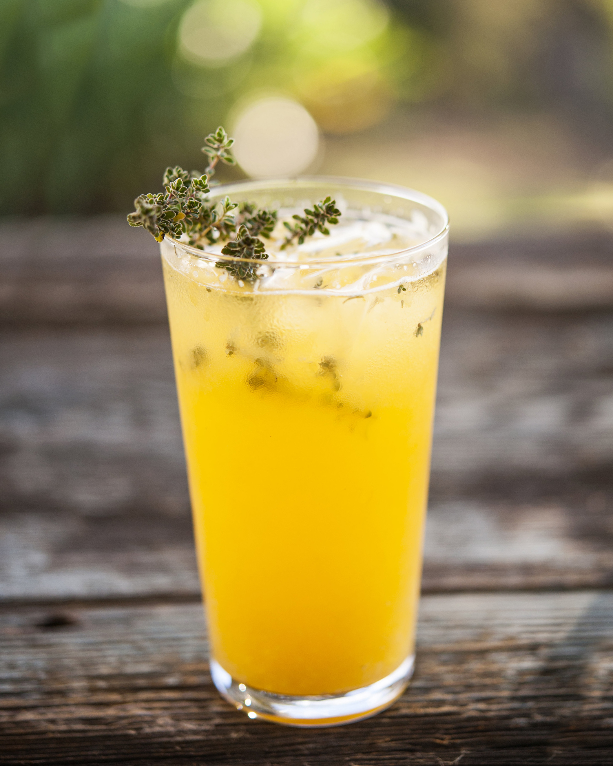 WINTER THYME fresh pressed tangerine and lemon, house thyme syrup, lehua honey, gin