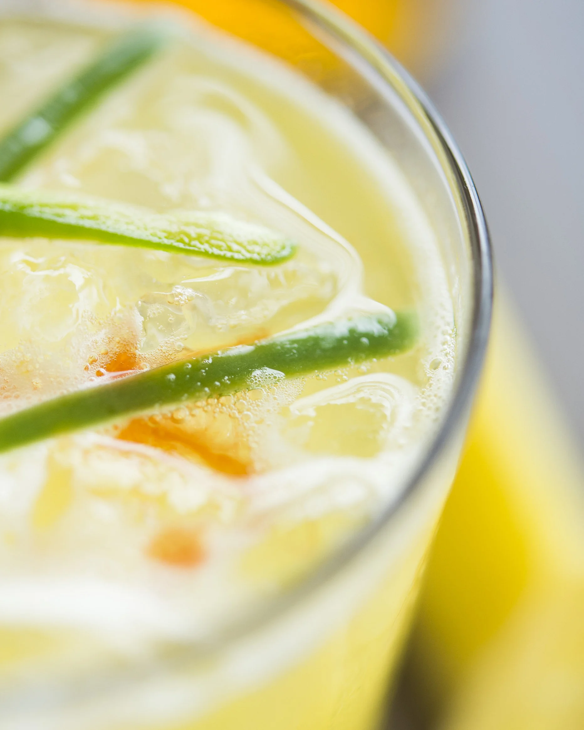 BEE STING fresh pressed pineapple and lime, house jalapeño honey syrup, Hawaiian Chili pepper tincture, reposado tequila