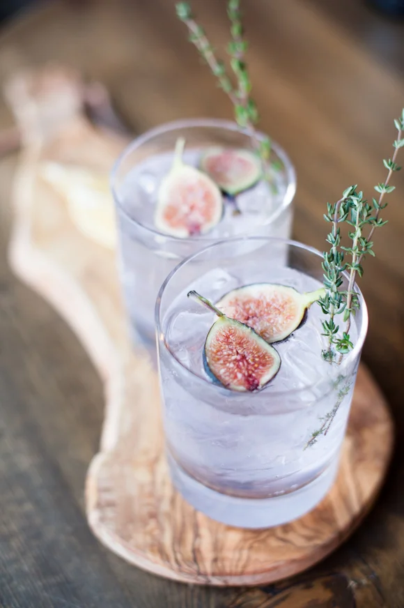 Spring cocktail: fancy fig cocktails !