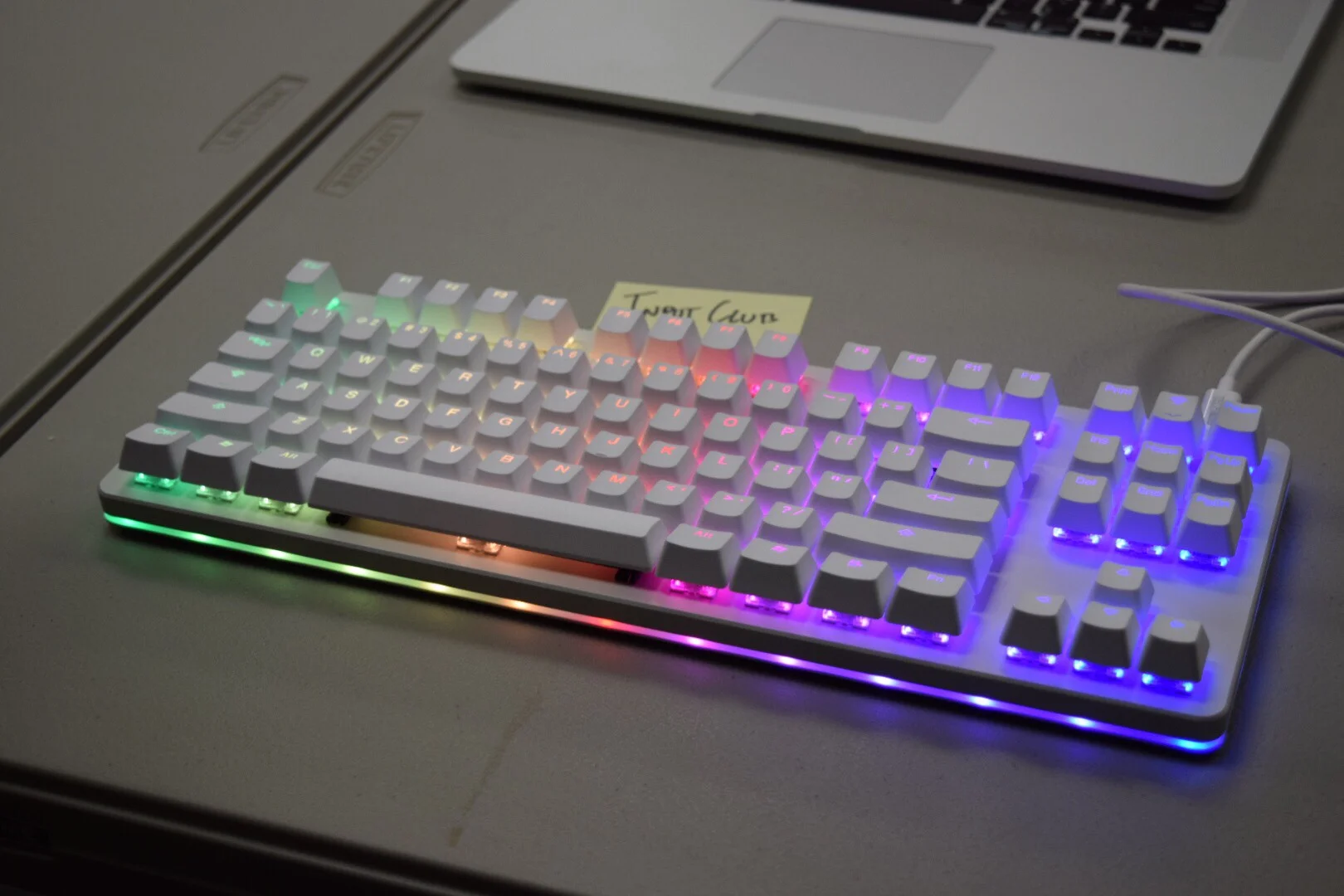 Input Club's soon(TM) to be released keyboard. LIGHTS!