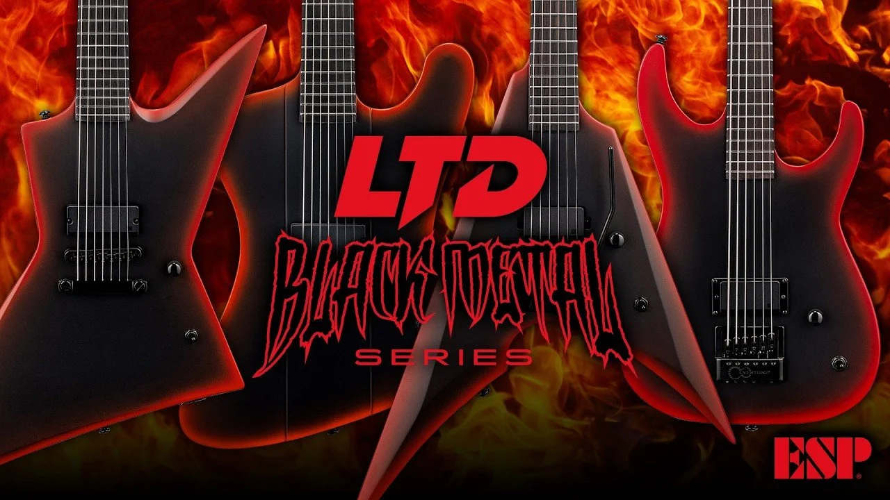 ESP Guitars LTD Black Metal Series