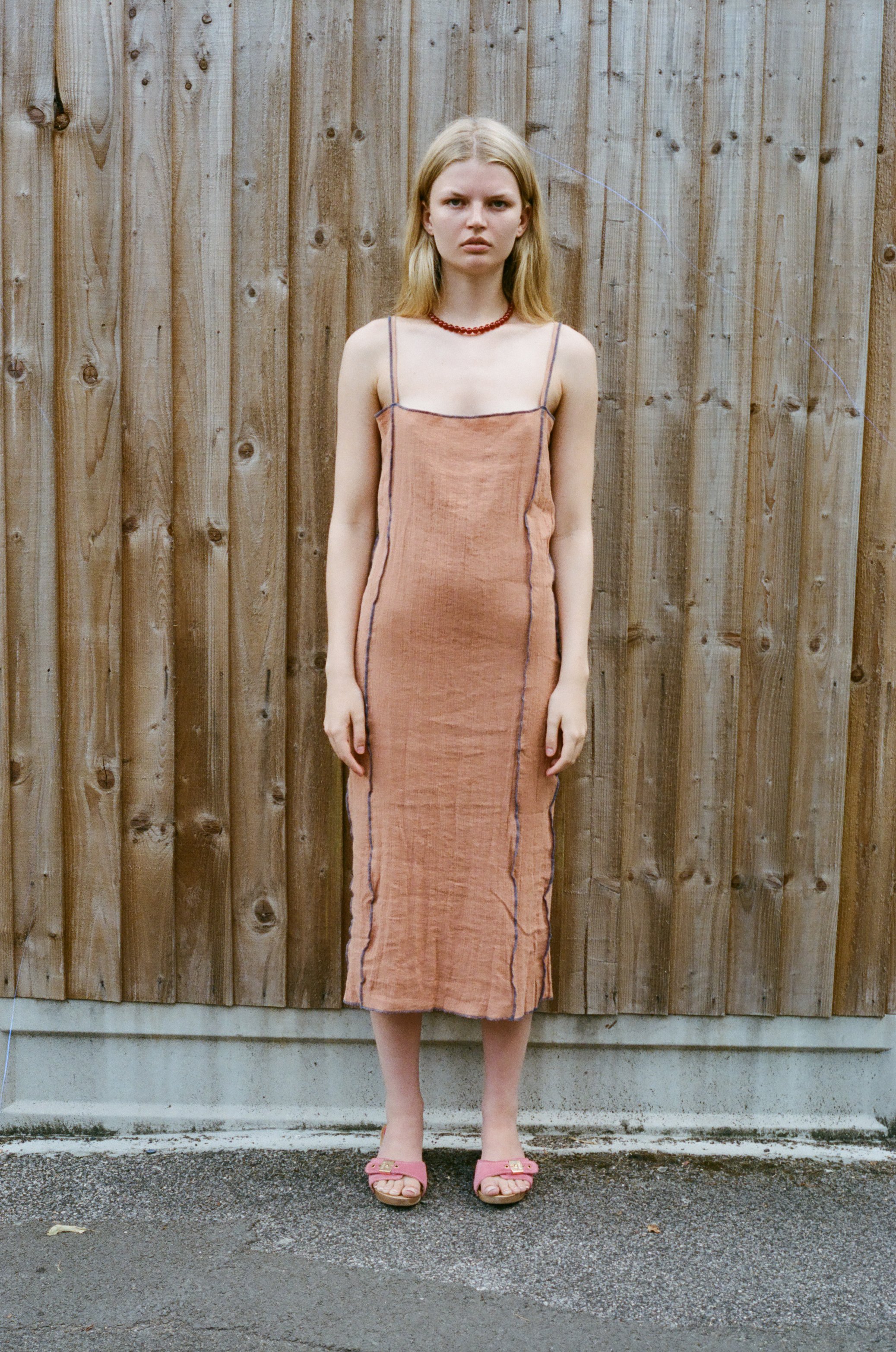 baserange shok slip dress