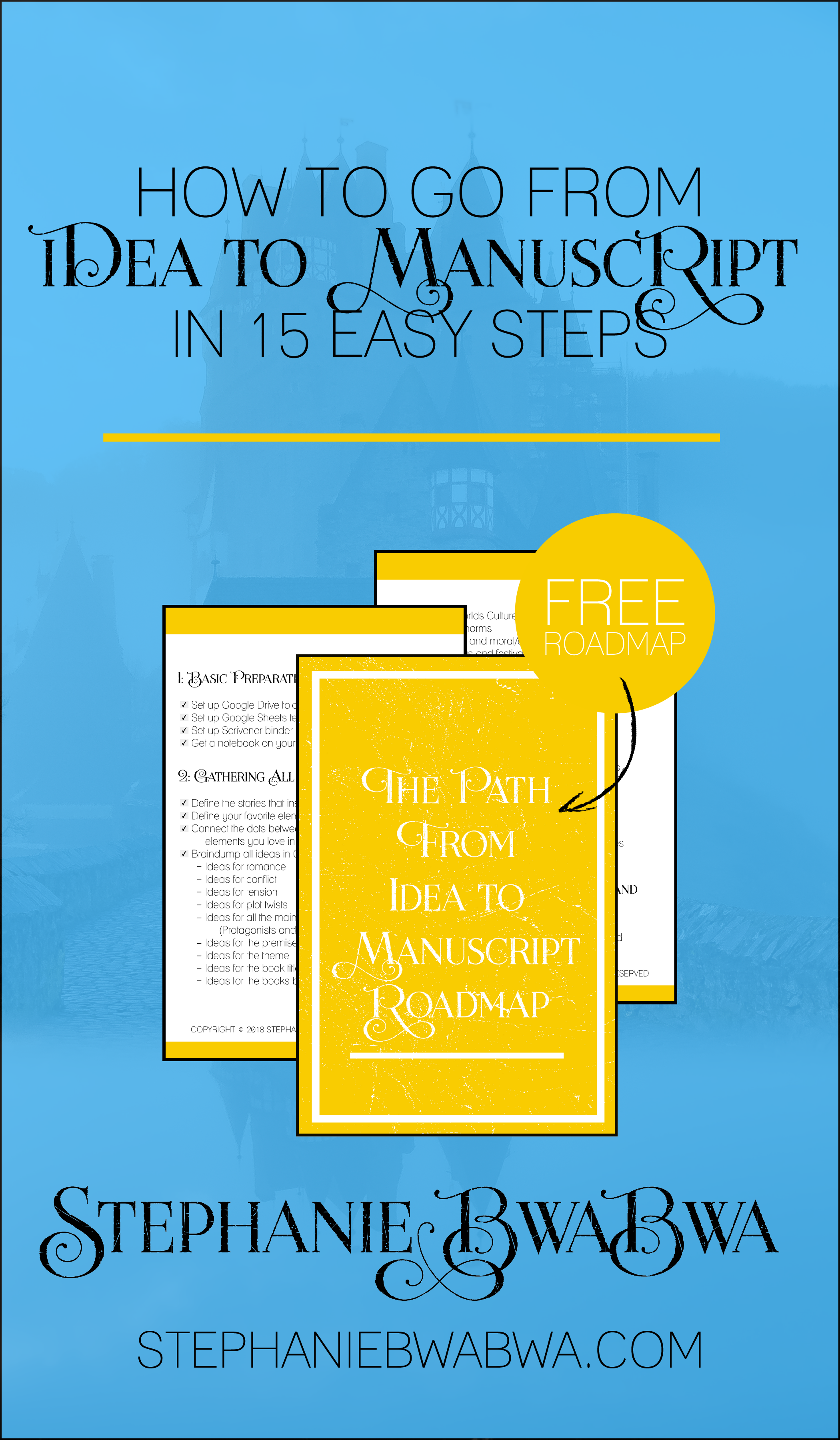 Dive into the Novel Writing Series part 3 and learn the 3 things to do when prewriting your novel so you write your WIP successfully + freebie inside!