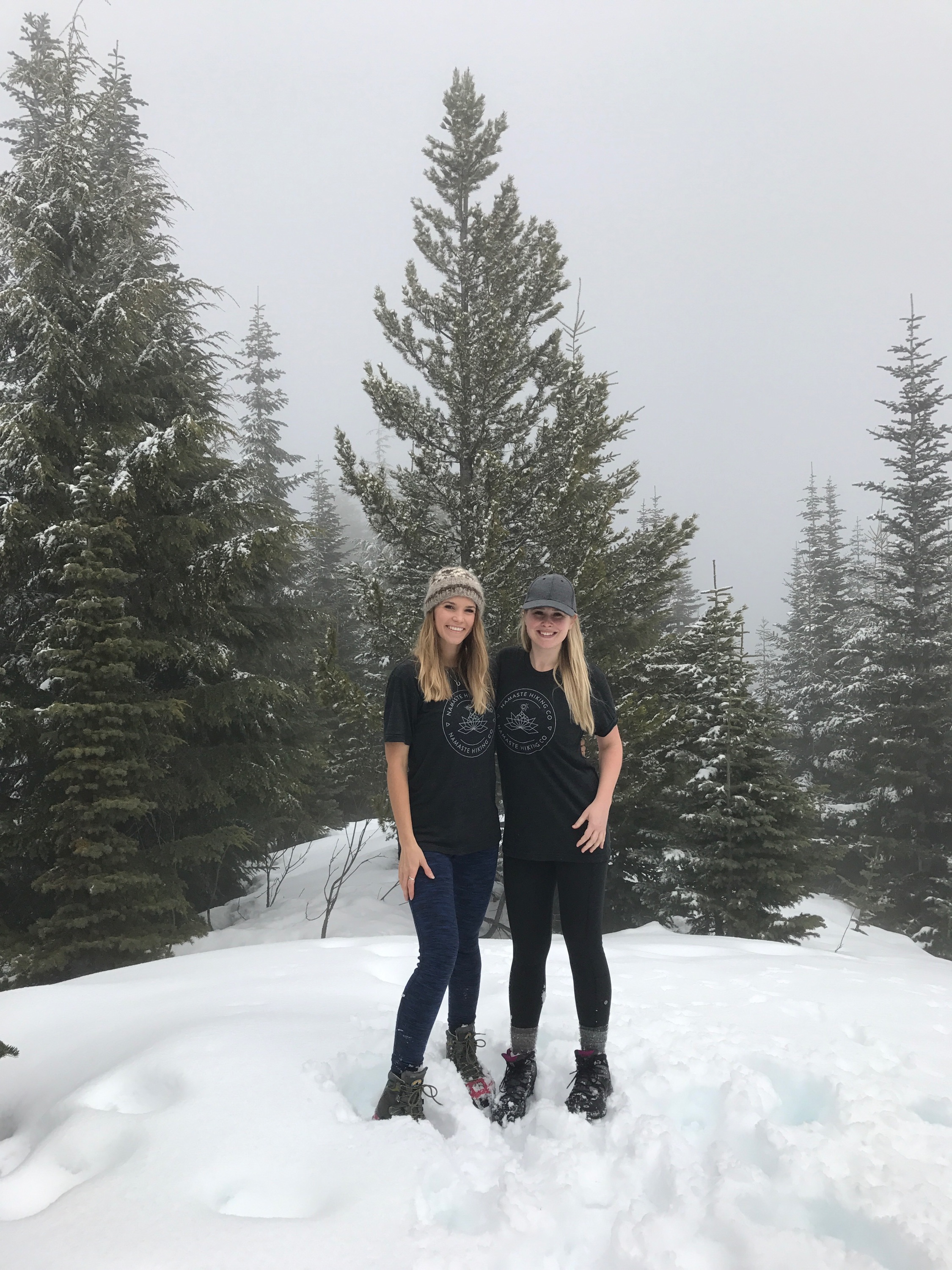 Namaste Hiking Co Grey T-Shirt 