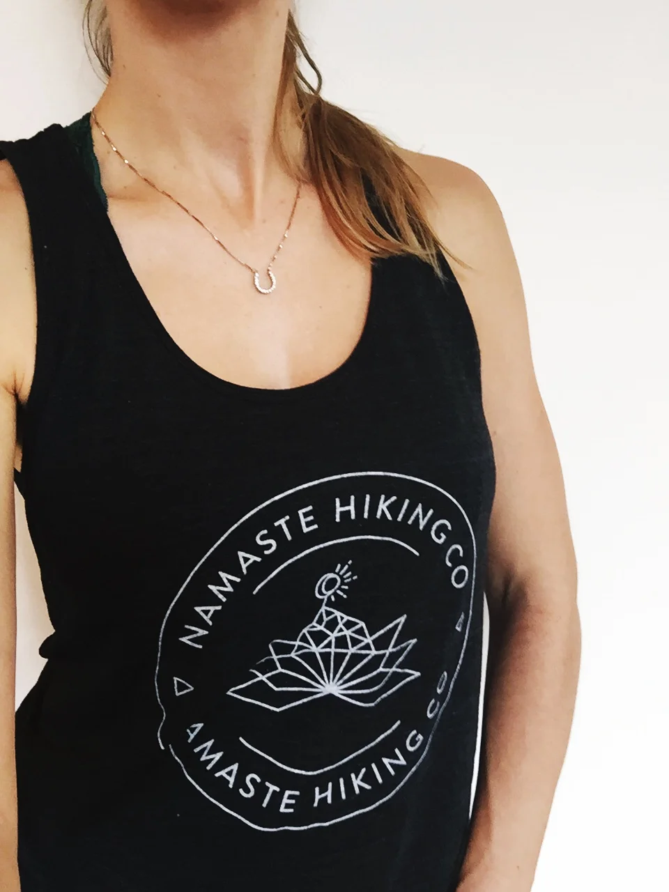 Namaste Hiking Co Grey Women's Tank