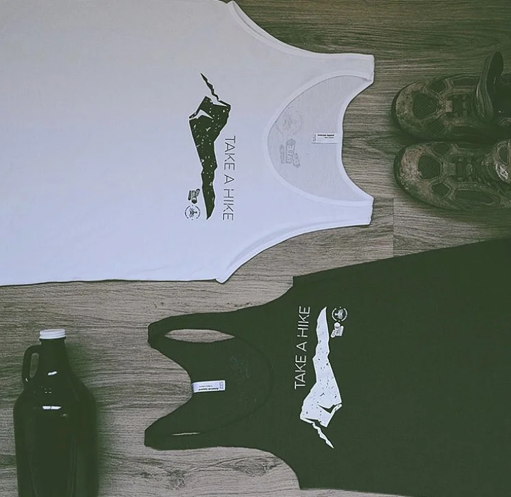 Take a Hike Tanks - Collaboration with Old Yale Brewing Co. 