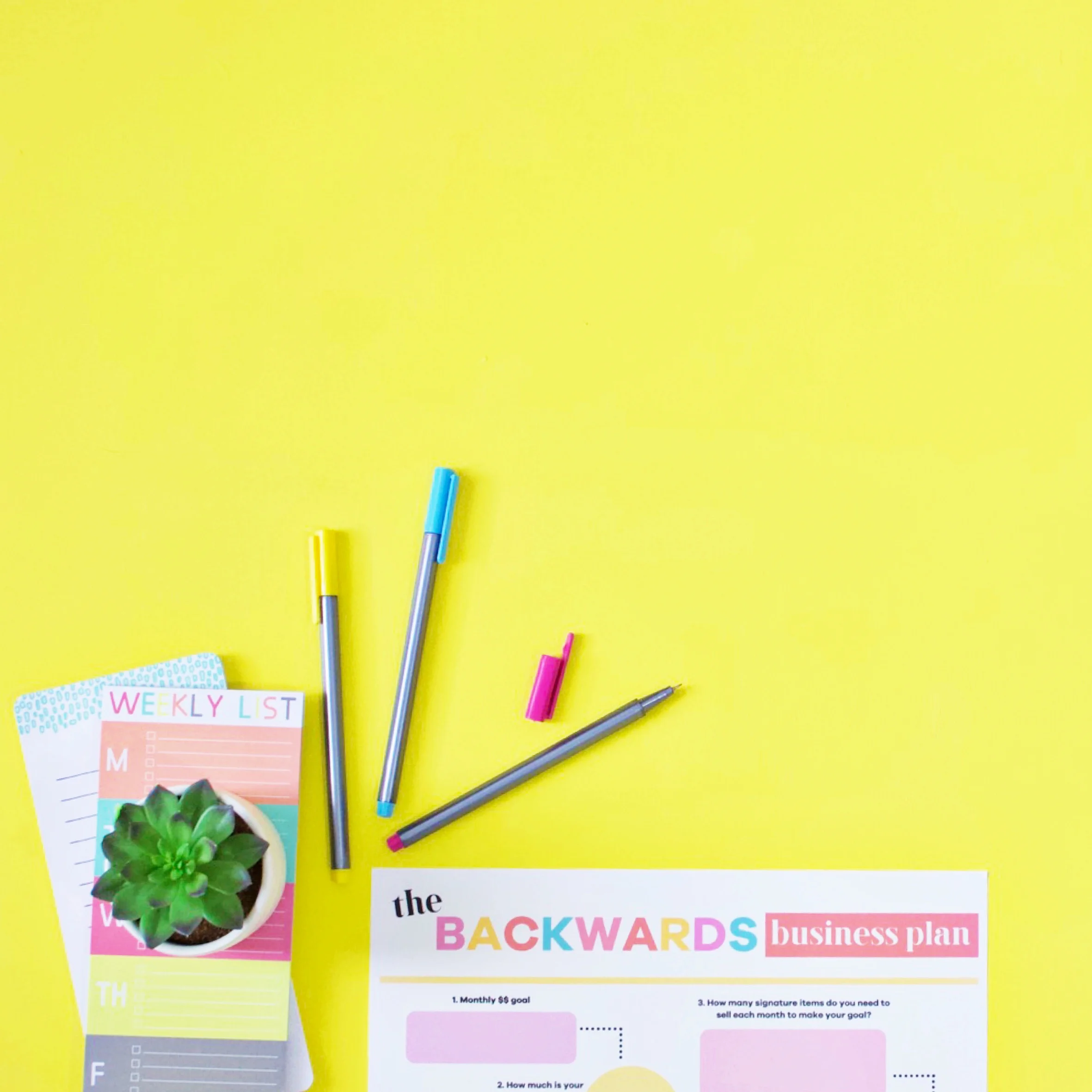 The backwards Business Plan | Lady and Company Creative | How to Conquer Self-Doubt and Launch a Business from Your Passion