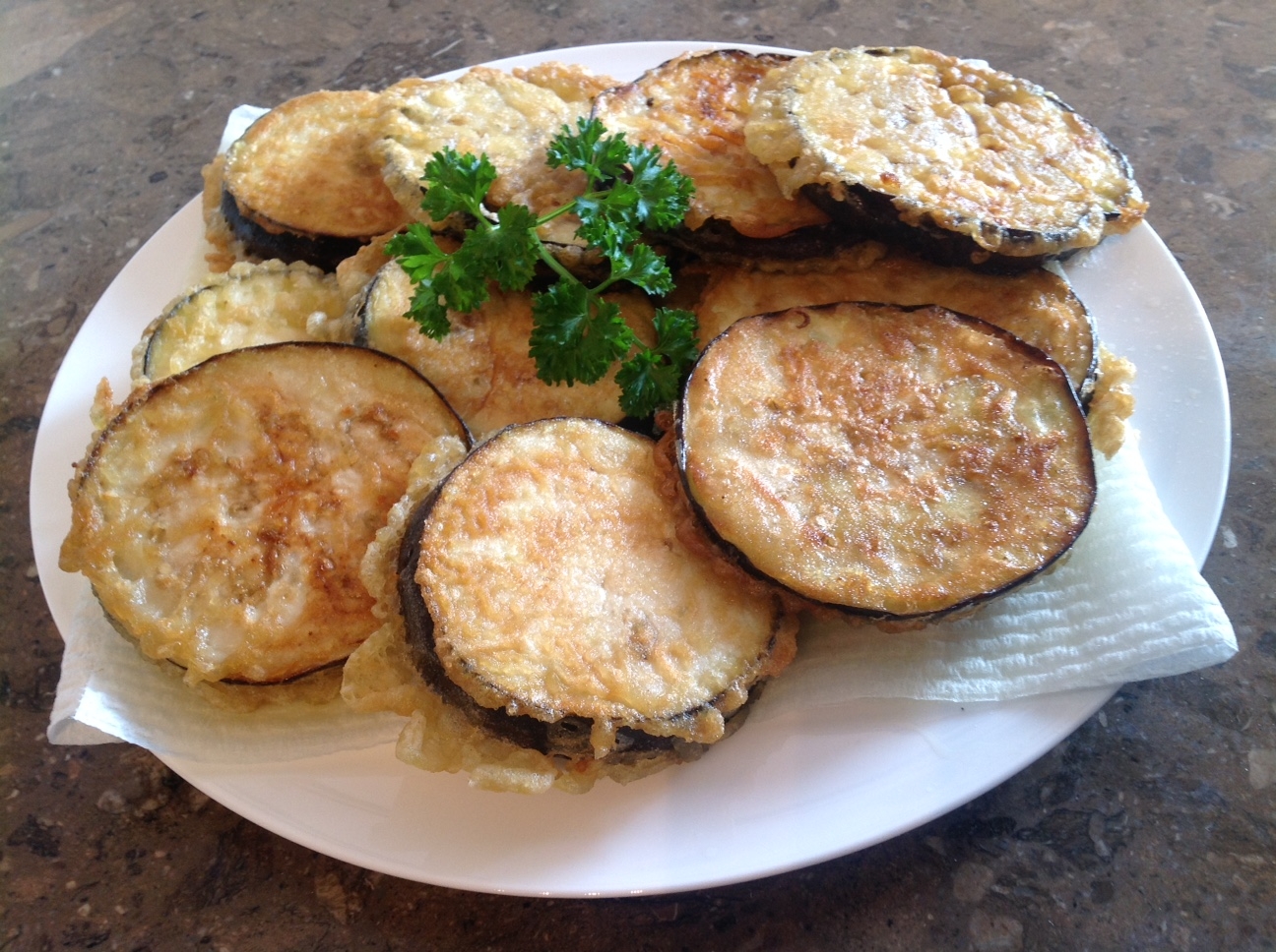 Eggplant Fritters
