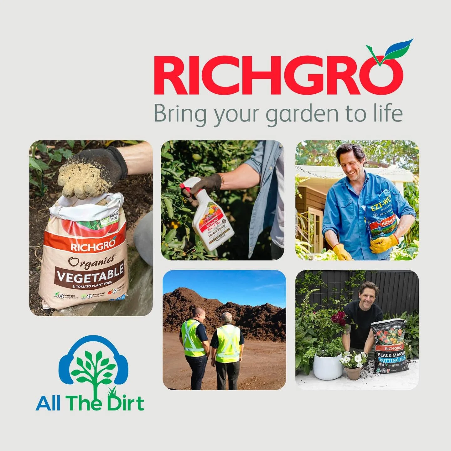 We&rsquo;re thrilled to announce our official sponsorship by @richgrogarden a fourth-generation, proudly Australian-owned family business that has been at the heart of gardening since 1916! 
Richgro have a wide selection of environmentally friendly g