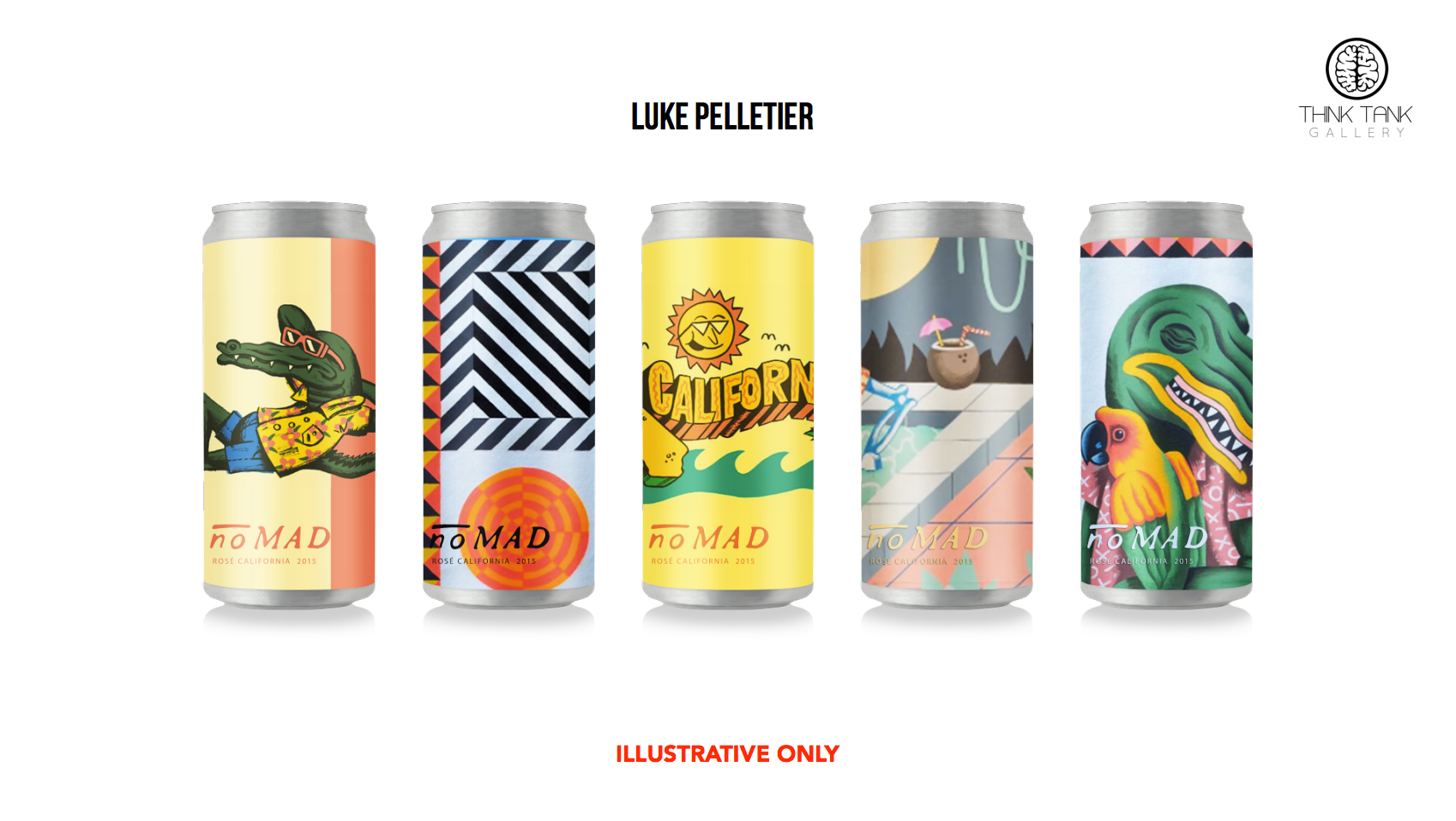 Nomadica Wine Collaboration mockups