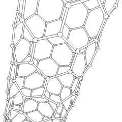 Animation of a sheet of pure graphene rolled up into a carbon nanotube. Credit: https://commons.wikimedia.org/wiki/File:Kohlenstoffnanoroehre_Animation.gif