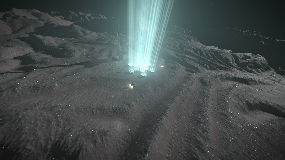 Kuiper Belt Laser Array