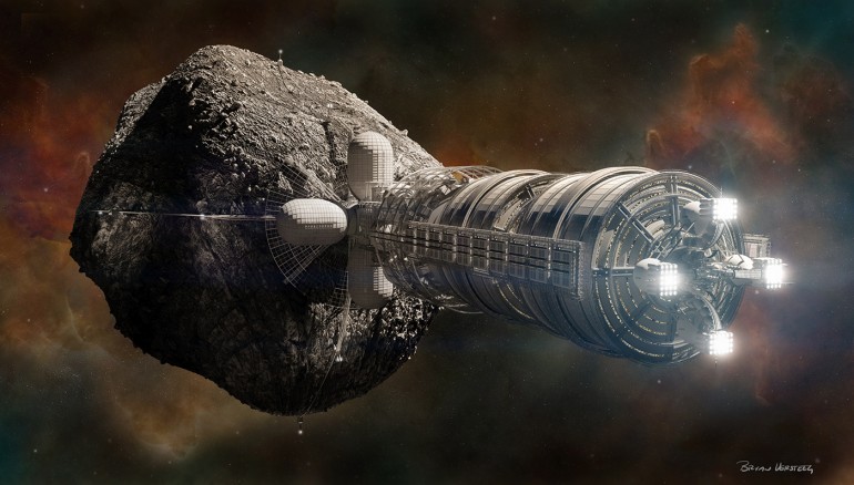 Spaceship Asteroid