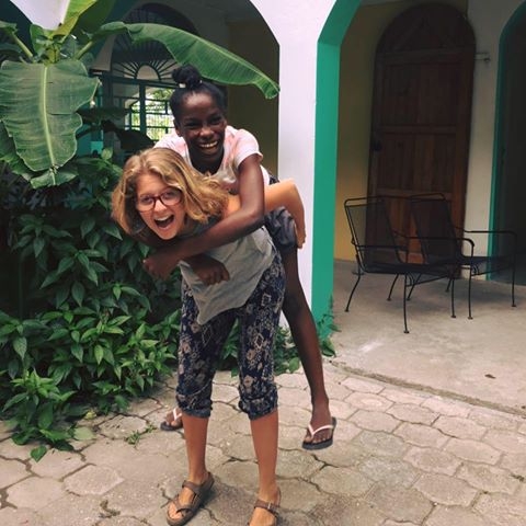 Emma (Espwa Guest House) & Florine (Les Cayes)