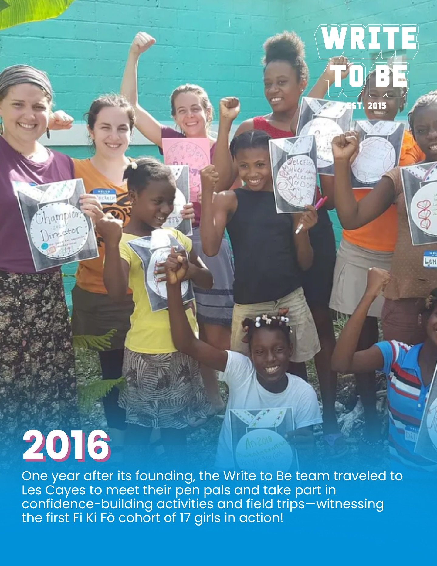 ✨ How it started ➡️ How it&rsquo;s going ✨
 From a small pen pal program to a decade of building skills, confidence, and community, Write to Be has been on a fearless journey alongside the girls we serve. 💜✍🏽

This year, we&rsquo;re celebrating 10 
