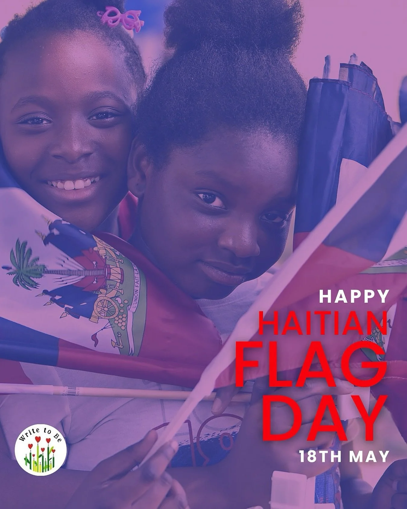 We are waving our flags with pride today! On May 18 we celebrate the symbol of our history, our culture, and our strength 💪🏾Happy Haitian Flag Day! 🇭🇹🇭🇹 

#HaitianFlagDay #lunionfaitlaforce #Ayiti
.
.
.
(📷source: Thomas Bender/Herald-Tribune)