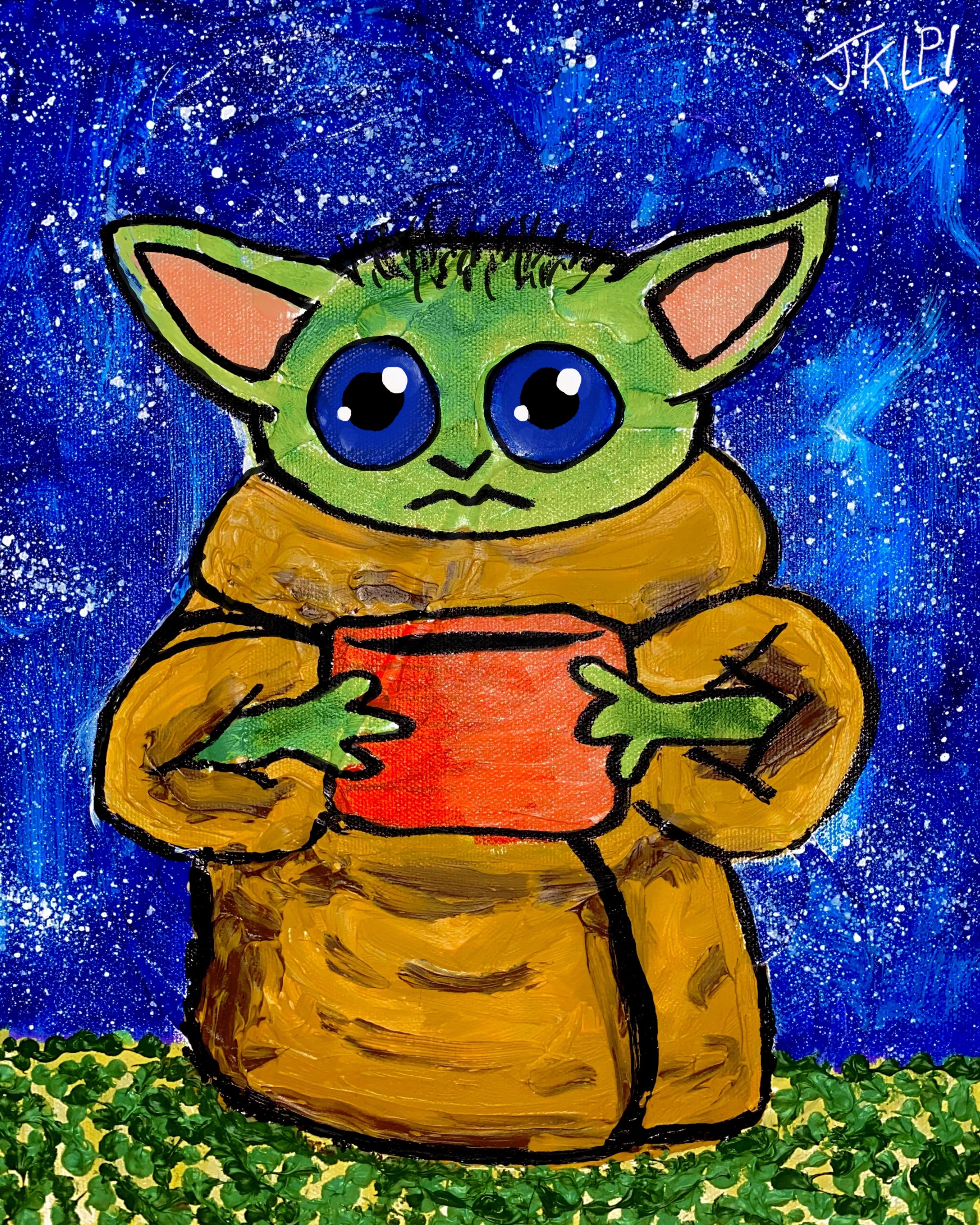 Don't Talk To Grogu 'Til He's Had His Coffee