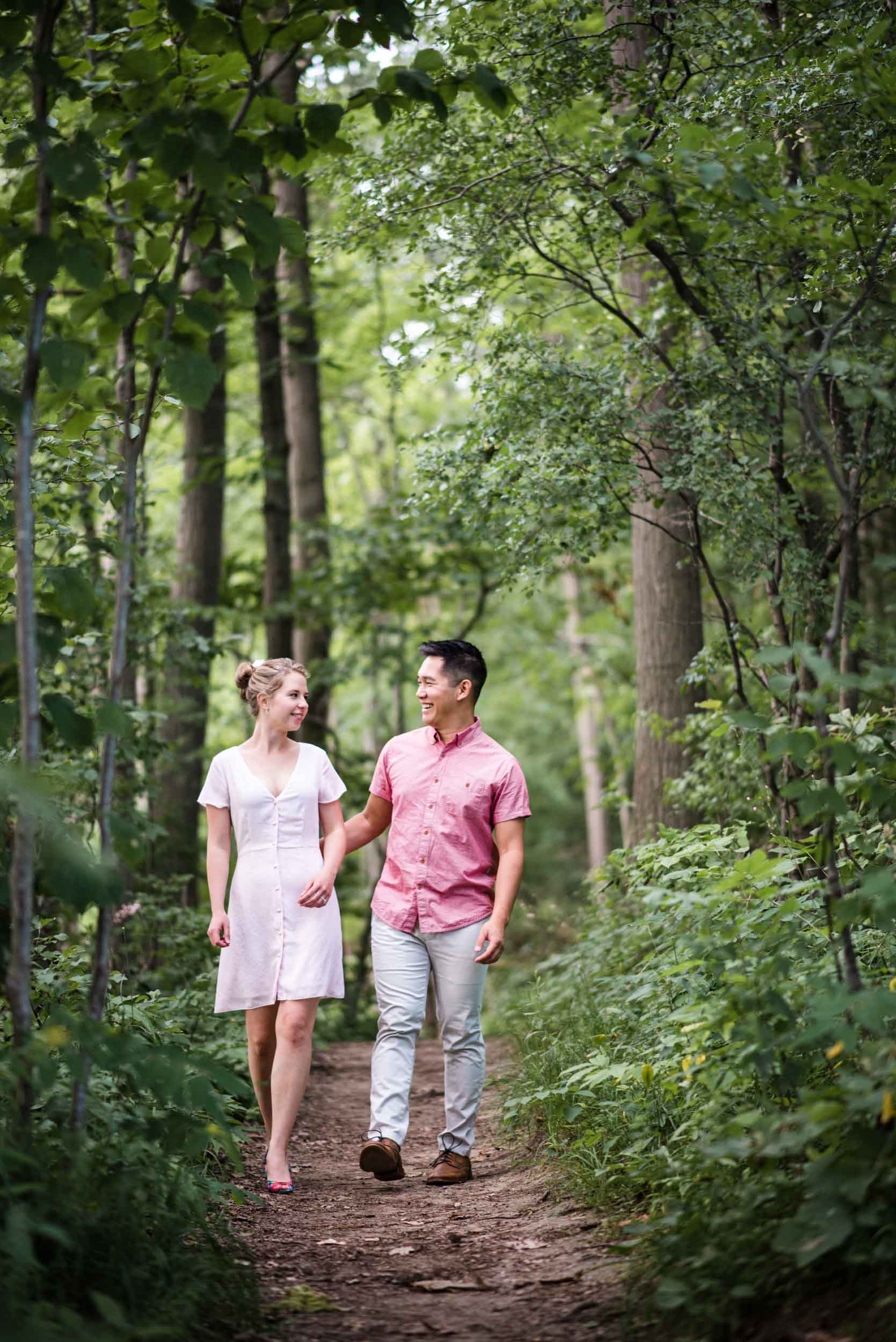Komoka Provincial Park Engagement Brian and Isabella — The Right