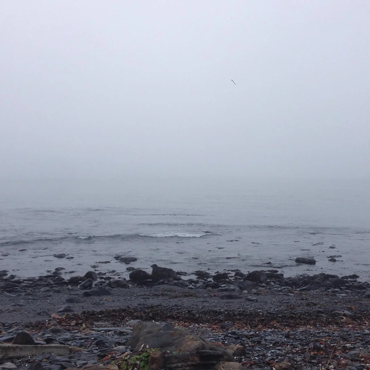 View of the Atlantic Ocean, winter 2017.