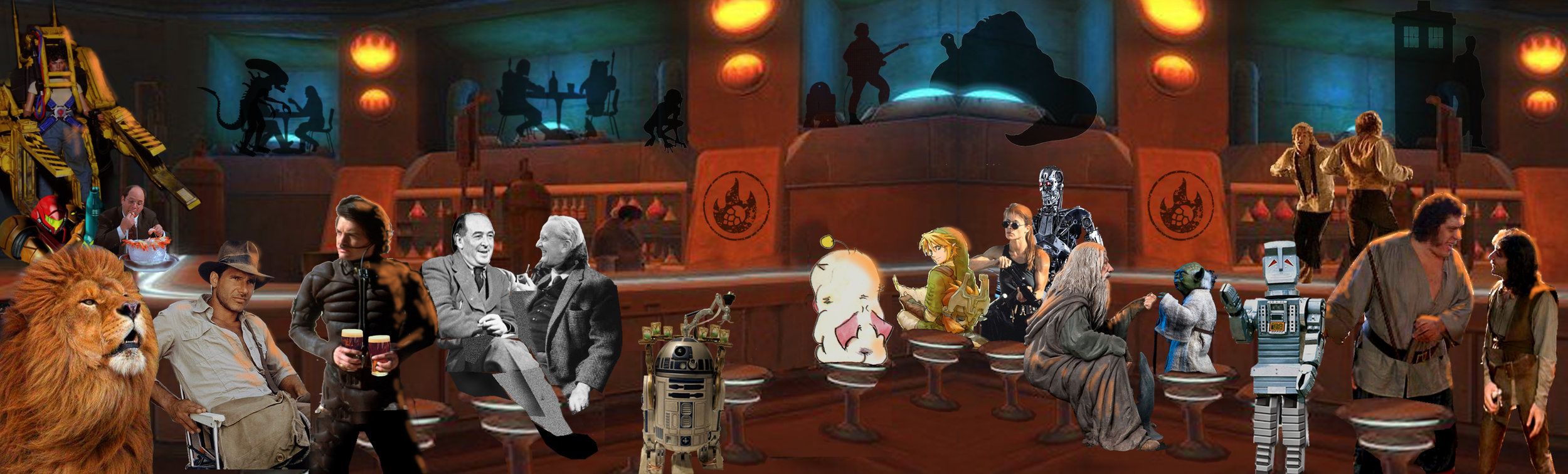 Concept Art for Brewery Fire Mural