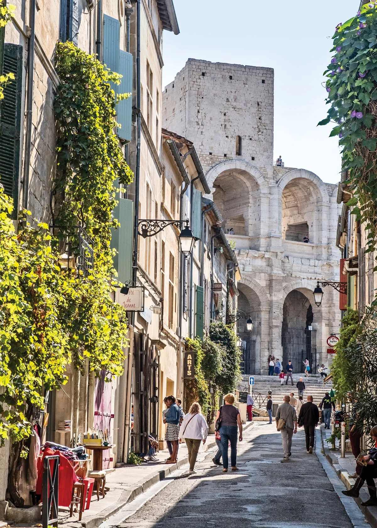 Afternoon strolls in the heart of Arles. Photo by Picavet/Getty Images