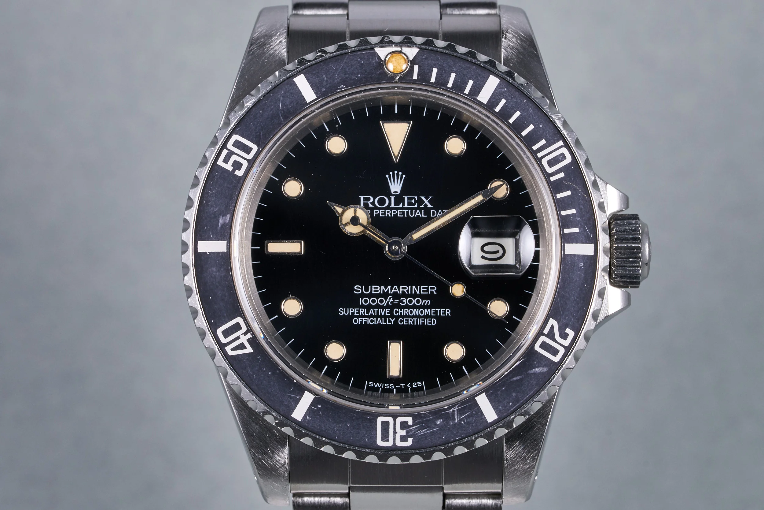 1984 Rolex Submariner Ref: 16800 with Faded Insert