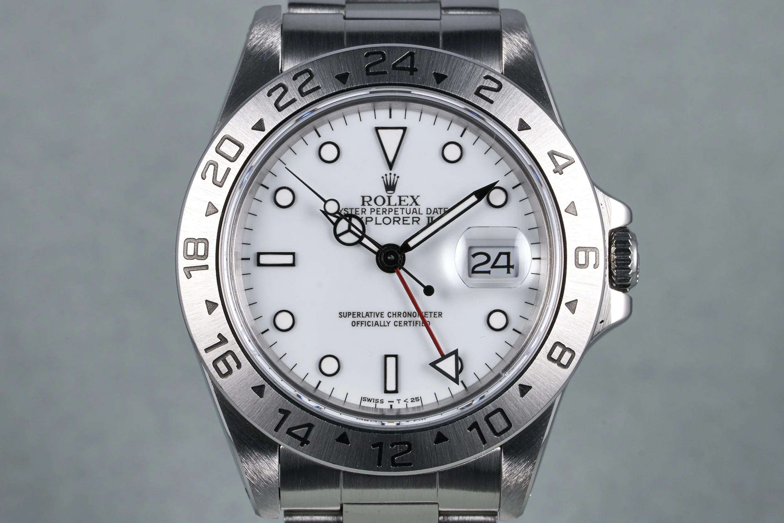 1989 Rolex Explorer II Ref: 16570 White Dial