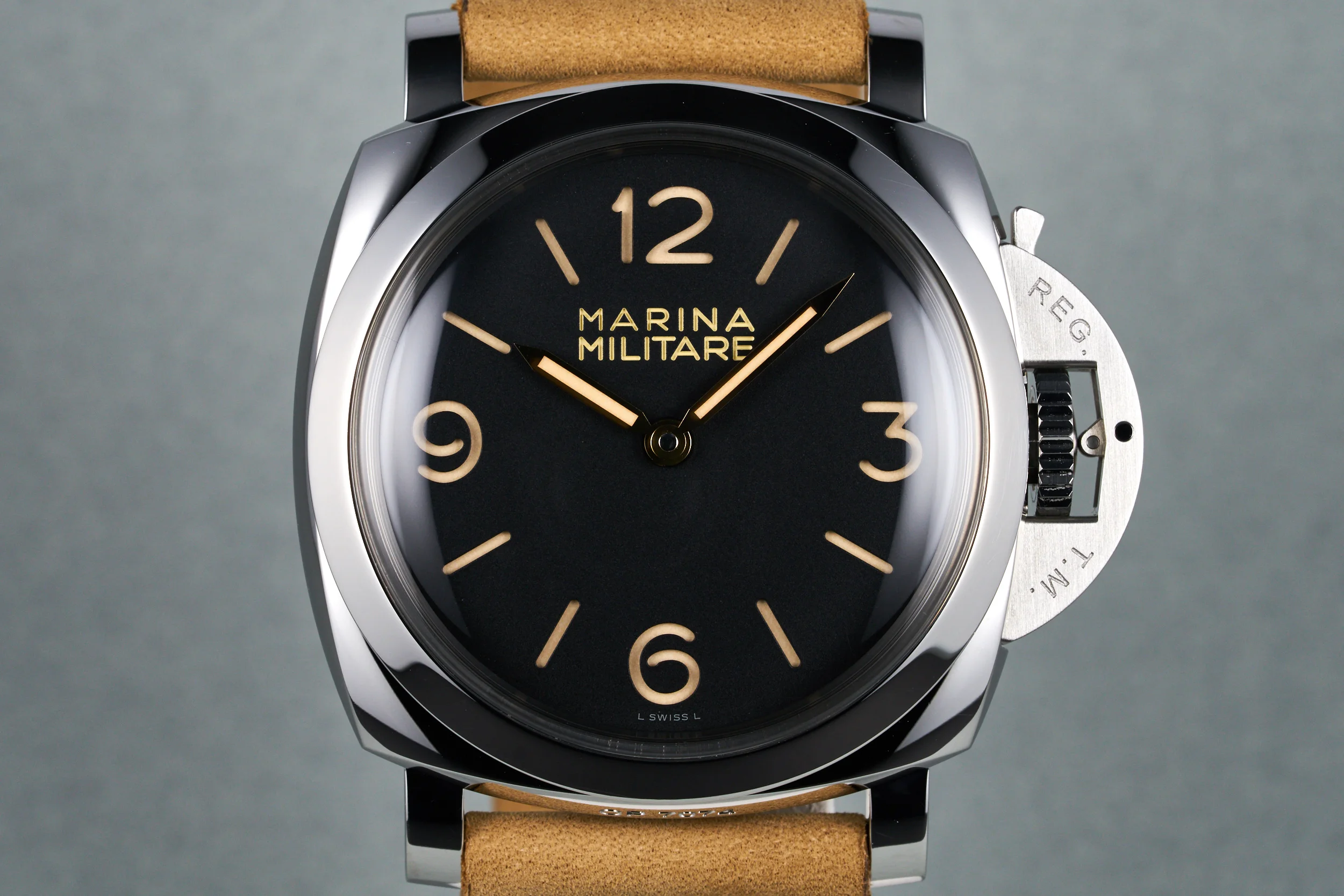 2016 Panerai Luminor 1950 Marina Militare Ref: PAM 673 with Box and Papers
