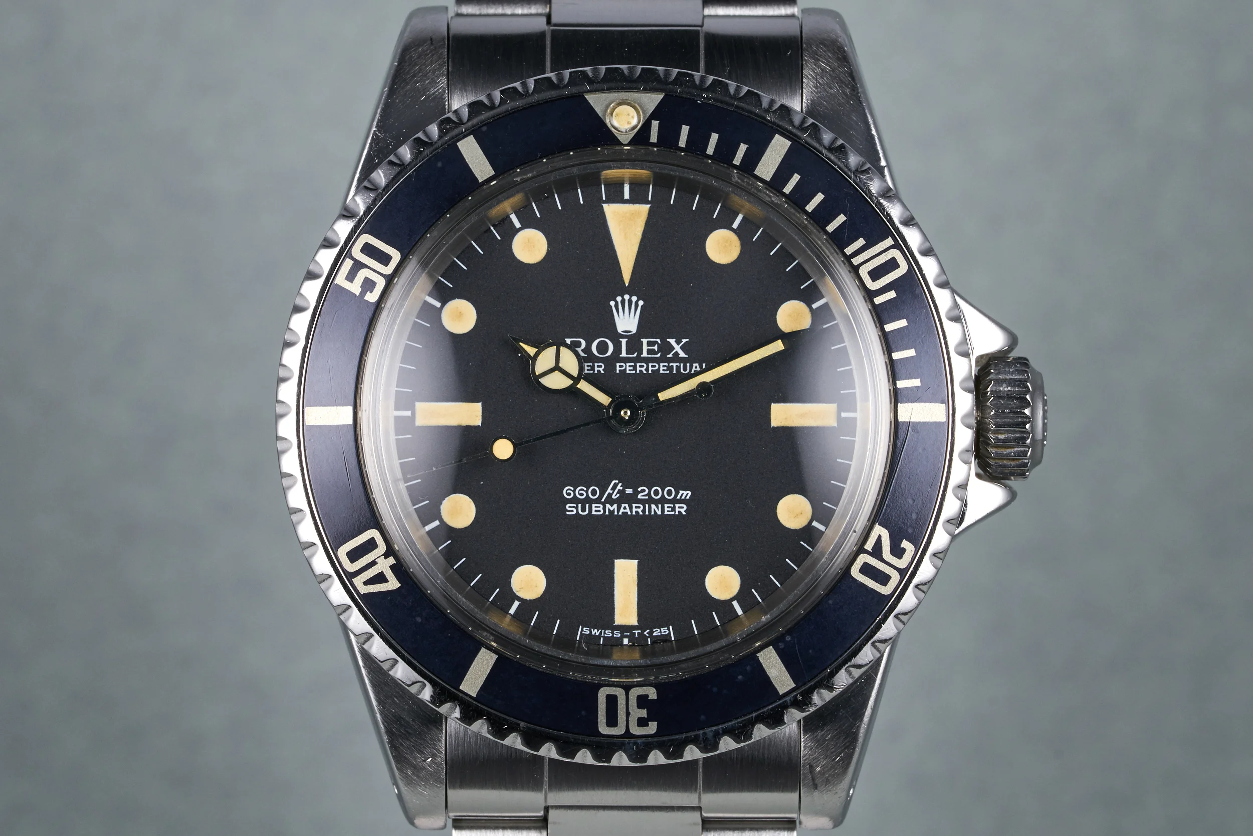 1971 Rolex Submariner Ref: 5513 Non-Serif Dial