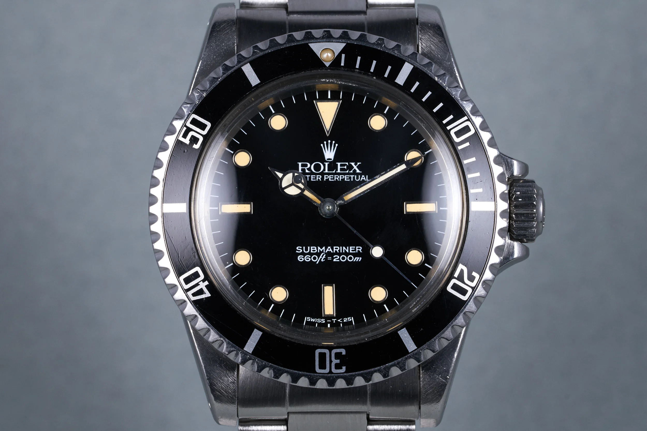 1985 Rolex Submariner Ref: 5513 Creamy Spider Dial